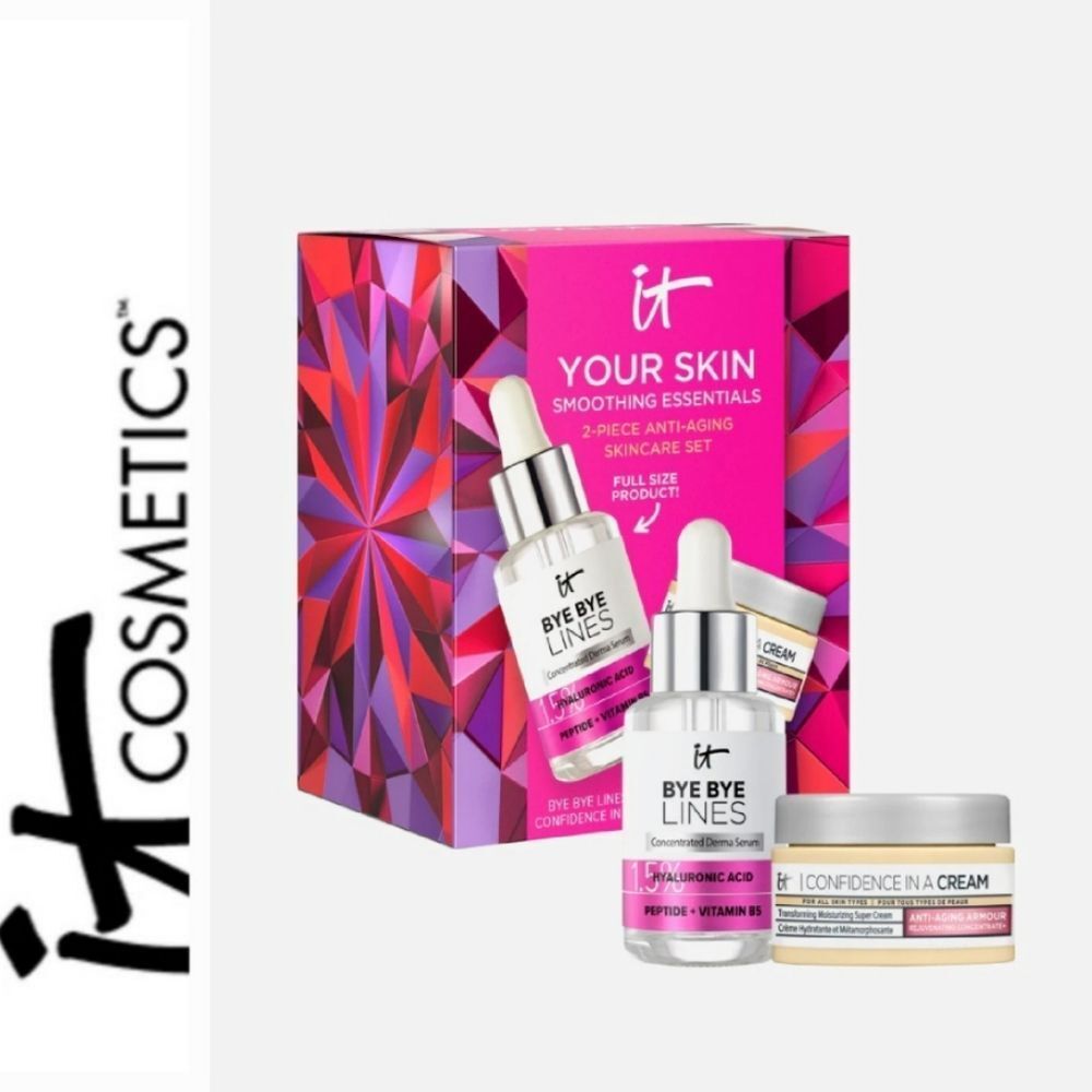 IT‎ Cosmetics Your Skin Smoothing Essentials 2-PC Anti-Aging Skincare Set